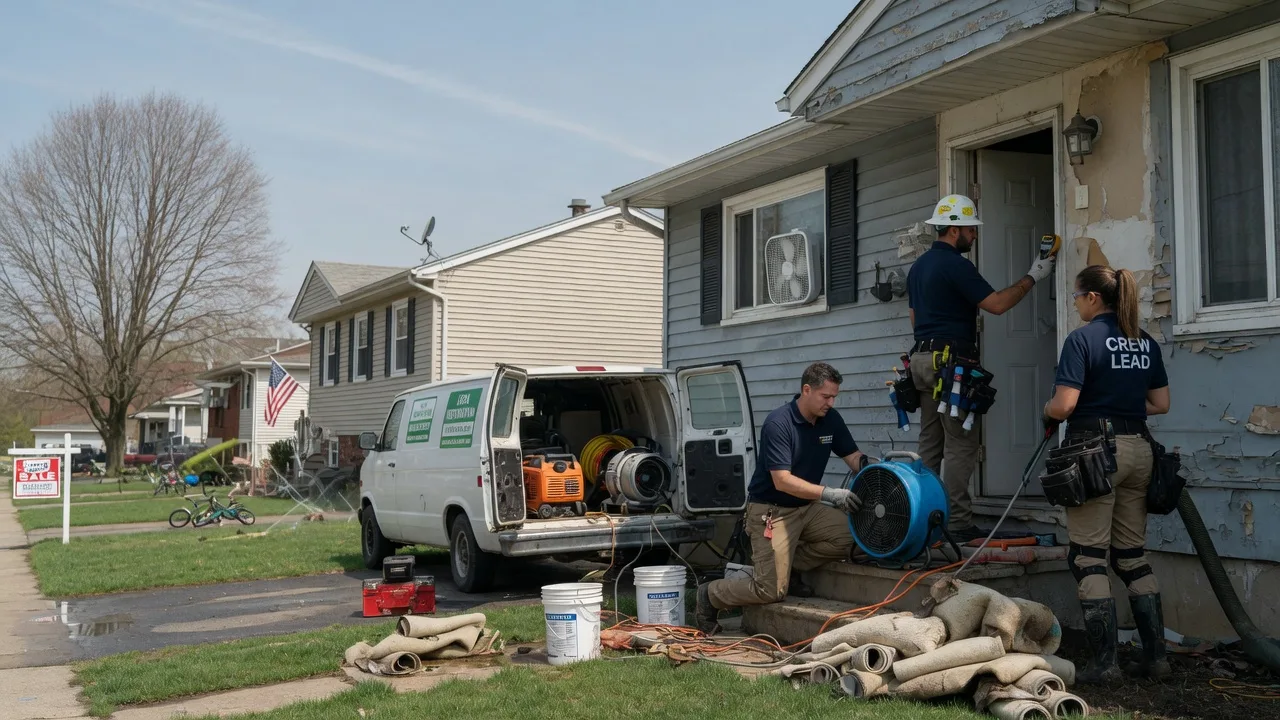 Flood Cleanup in Knightdale, NC near me